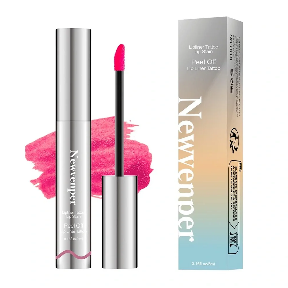 Peel-Off Lip Stain- Hot Pink Tint